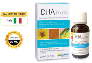 Euronatural DHA Drops – Thông minh vượt trội, mắt sáng tinh anh