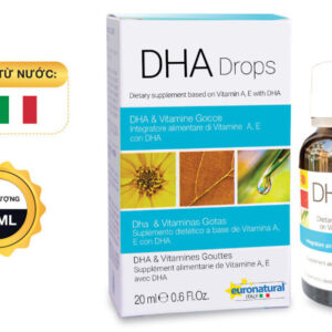 Euronatural DHA Drops – Thông minh vượt trội, mắt sáng tinh anh